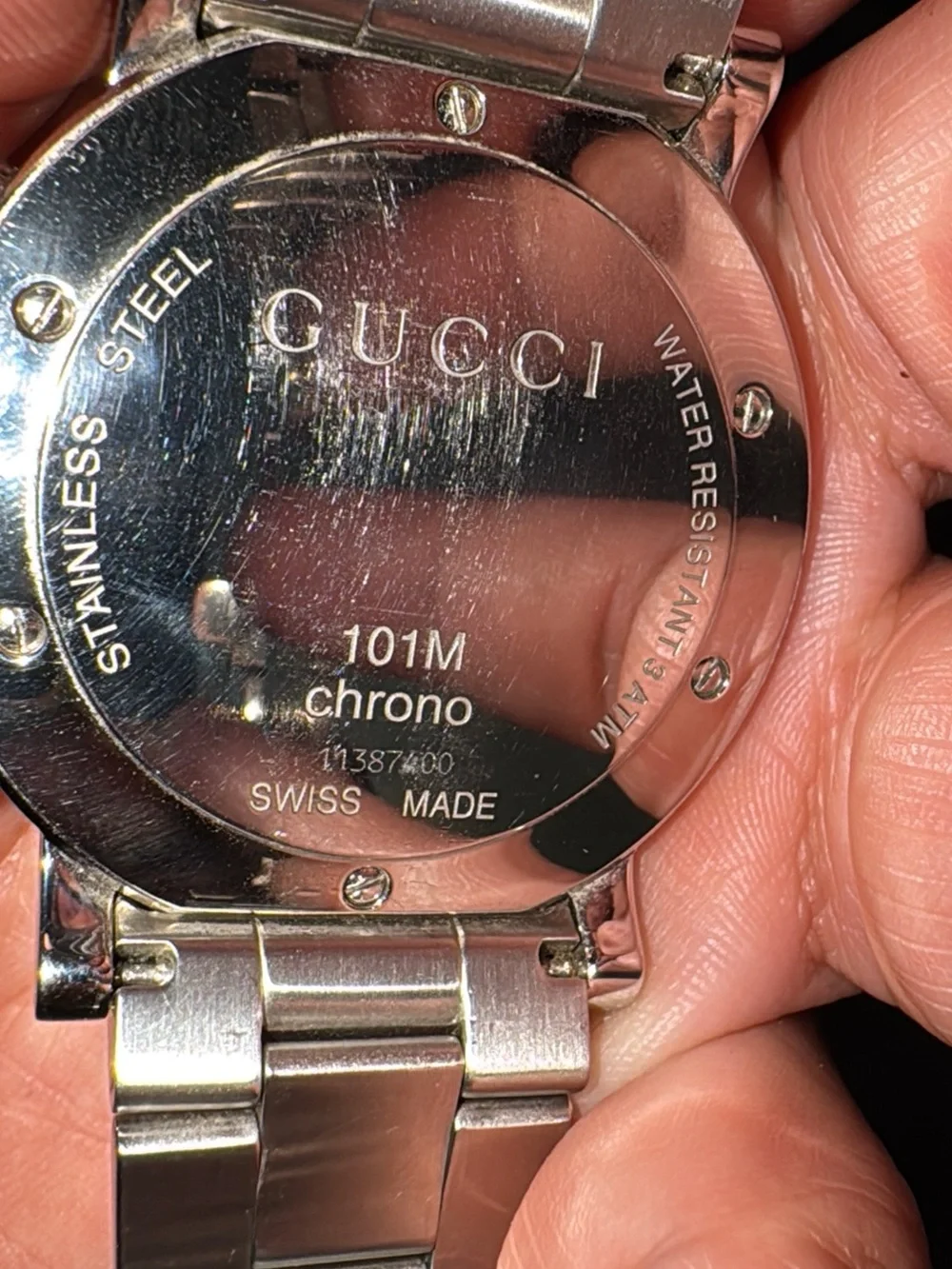 Gucci chronograph watch